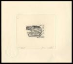 Monaco_1964_Yvert_Preoblitere_26-Scott_589_1er_etat_black