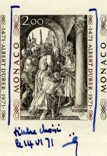 Monaco_1972_Yvert_876A-Scott_817_unissued_Albert_instead_of_Albrecht_Durer_full_sheet_h_ESS_detail_b
