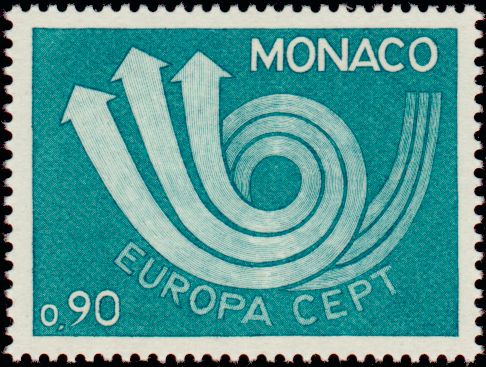 Monaco_1973_Yvert_918-Scott_867_Europa_IS