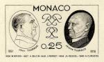 Monaco_1976_Yvert_1045a-Scott_1011_unadopted_Jean_and_Jerome_Tharaud_1er_etat_black_AP_detail