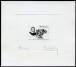Monaco_1976_Yvert_1067a-Scott_1038_unadopted_St_Vincent-de-Paul_1er_etat_black_a_AP
