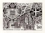 Monaco_1982_Yvert_1331a-Scott_1338_unadopted_Archdiocese_sepia_ATP_detail
