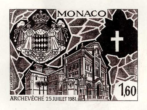 Monaco_1982_Yvert_1331-Scott_1338_sepia_detail