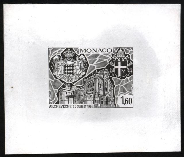 Monaco_1982_Yvert_1331a-Scott_1338_unadopted_Archdiocese_etat_black_a_AP