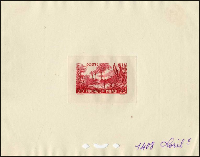 Monaco_1937_Yvert_135-Scott_B19_red_1408_Lorilx