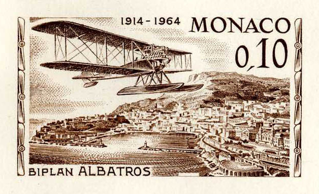 Monaco_1964_Yvert_642-Scott_570_dark-brown_b_detail
