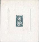 Algeria_1952_Yvert_296a-Scott_B65_unadopted_20f_+_5f_Medaille_militaire_green-grey_AP