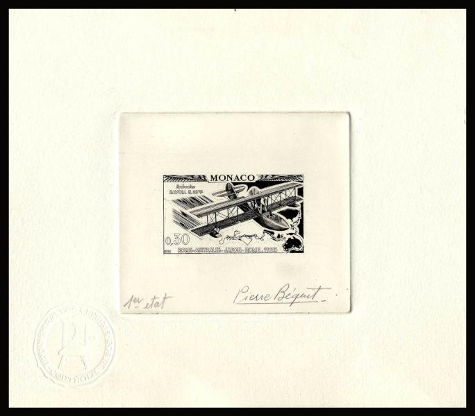 Monaco_1964_Yvert_646-Scott_574_1er_etat_black_c