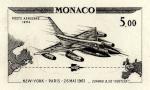 Monaco_1964_Yvert_PA82-Scott_C64_1er_etat_black_b_detail