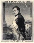 Monaco_1969_Yvert_PA94a-Scott_C76_unissued_in_TD_Napoleon_horizontal_die_without_frame_positive_etat_black_b_AP_detail