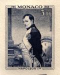 Monaco_1969_Yvert_PA94a-Scott_C76_unissued_in_TD_Napoleon_horizontal_die_without_frame_positive_etat_dark-blue_aa_AP_detail