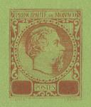 Monaco_1885_Yvert_1-Scott_1_etat_red_on_green-yellow_typo_aa_detail