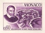 Monaco_1976_Yvert_1067a-Scott_1038_unadopted_St_Vincent-de-Paul_lilac_bb_AP_detail