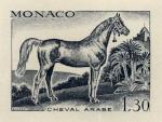 Monaco_1970_Yvert_837a-Scott_787_unadopted_1f30_cheval_arabe_black_NO_5_ATP_detail_a