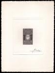 Monaco_1954_Yvert_411a-Scott_318_unissued_in_TD_armoirie_sepia_ba_AP