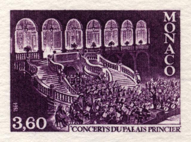 Monaco_1984_Yvert_1429a-Scott_1435_unadopted_Palace_Concert_violet_b_AP_detail