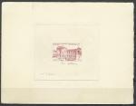 Monaco_1947_Yvert_PA24a-Scott_C18_unadopted_Oceanographic_Museum_1er_etat_red-lilac_b_AP