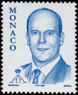 Monaco_2005_Yvert_2517-Scott_2399_Albert_II_by_Martin_Morck_IS