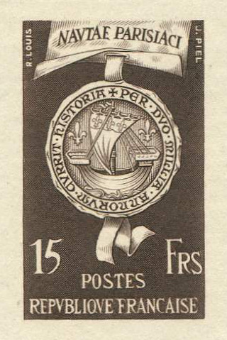 France_1951_Yvert_906-Scott_664_sepia_d_detail