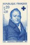 France_1964_Yvert_1433-Scott_B385_blue_ca_detail