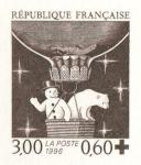 France_1996_Yvert_3039-Scott_B676_sepia_c_in_TD_detail