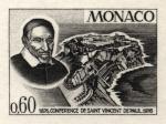Monaco_1976_Yvert_1067a-Scott_1038_unadopted_St_Vincent-de-Paul_black_c_AP_detail