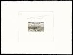 France_1953_Yvert_PA32a-Scott_C31a_unadopted_500f_Armagnac_sepia_ca_AP