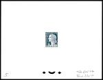 France_1960_Yvert_1263-Scott_968_tete_grey_616_Lc_fond_green_334_Lc_typo_c