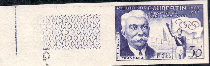France_1956_Yvert_1088-Scott_817_violet