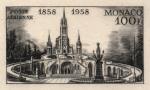 Monaco_1958_Yvert_PA69a-Scott_C51_unadopted_Lourdes_black_aa_AP_detail_a