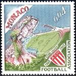 Monaco_1963_Yvert_623A-Scott_556_Louis_II_Stadium_unissued_without_overprint_e_US