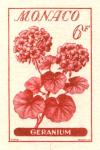 Monaco_1959_Yvert_518a-Scott_442_unadopted_6f_Geranium_red_a_AP_detail