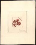 Monaco_1959_Yvert_515a-Scott_439_unadopted_3f_Princesse_Grace_Carnation_brown-red_aa_AP