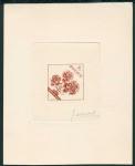 Monaco_1959_Yvert_515a-Scott_439_unadopted_3f_Princesse_Grace_Carnation_brown-red_ab_AP