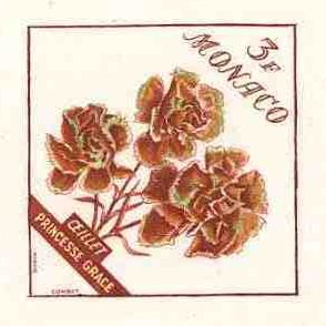 Monaco_1959_Yvert_515a-Scott_439_unadopted_3f_Princesse_Grace_Carnation_brown-red_b_AP_detail