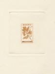 Monaco_1959_Yvert_516a-Scott_440_unadopted_1f_Mimosa_brown-orange_ab_AP