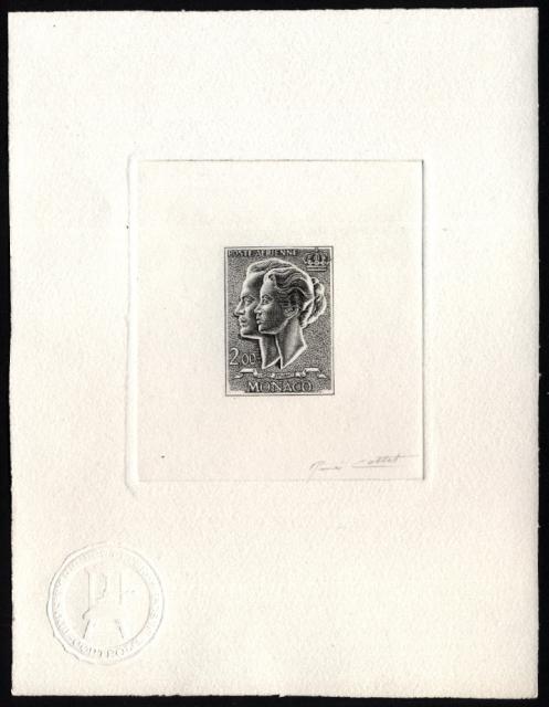 Monaco_1966_Yvert_PA87a-Scott_C69_unadopted_Grace_and_Rainier_profile_black_a_AP
