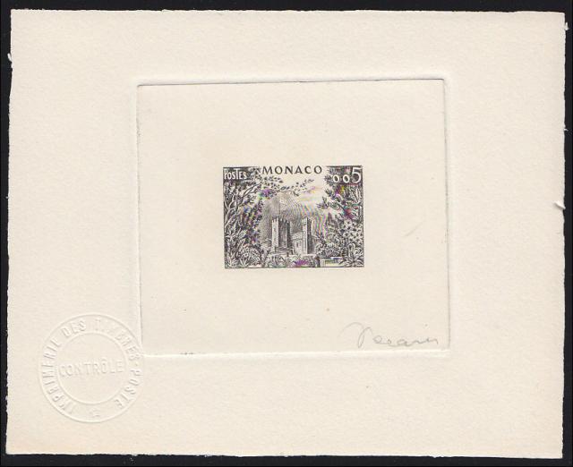 Monaco_1960_Yvert_538a-Scott_474_unadopted_Princes_Palace_black_ab_AP