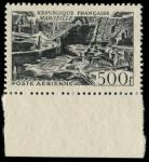 France_1949_Yvert_PA27a-Scott_C26a_unadopted_Marseille_500f_black_US