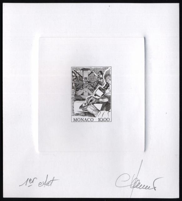 Monaco_1996_Yvert_2061a-Scott_2020_unadopted_10f_Postal_Museum_etat_sepia_aa_AP