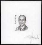 Monaco_2005_Yvert_2515a-Scott_2397_unadopted_Albert_II_by_Claude_Jumelet_sepia_ba_AP