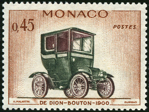 Monaco_1961_Yvert_567-Scott_495_De_Dion-Bouton_b_IS