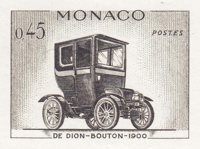 Monaco_1961_Yvert_567a-Scott_495_unadopted_De_Dion-Bouton_sepia_ab_AP_detail