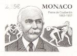 Monaco_2013_Yvert_2859a-Scott_2706_unadopted_2€35_Pierre_de_Coubertin_etat_black_cb_AP_detail