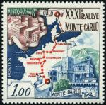 Monaco_1962_Yvert_575-Scott_500_31st_Monte-Carlo_Rally_IS