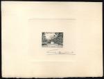 Monaco_1966_Yvert_693a-Scott_634_unadopted_Charles_III_Monument_etat_dark-green_aa_AP