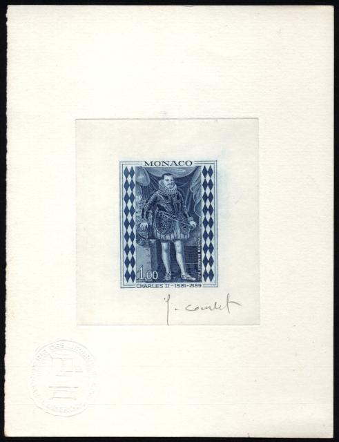 Monaco_1968_Yvert_770a-Scott_710_unadopted_Charles_II_positive_blue_ba_AP