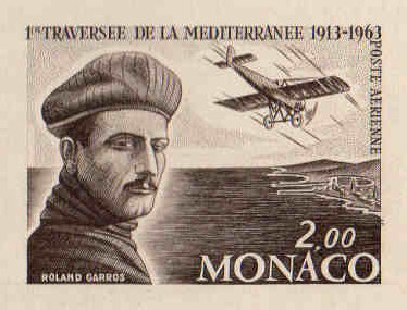 Monaco_1963_Yvert_PA81-Scott_C63_sepia_aa_detail