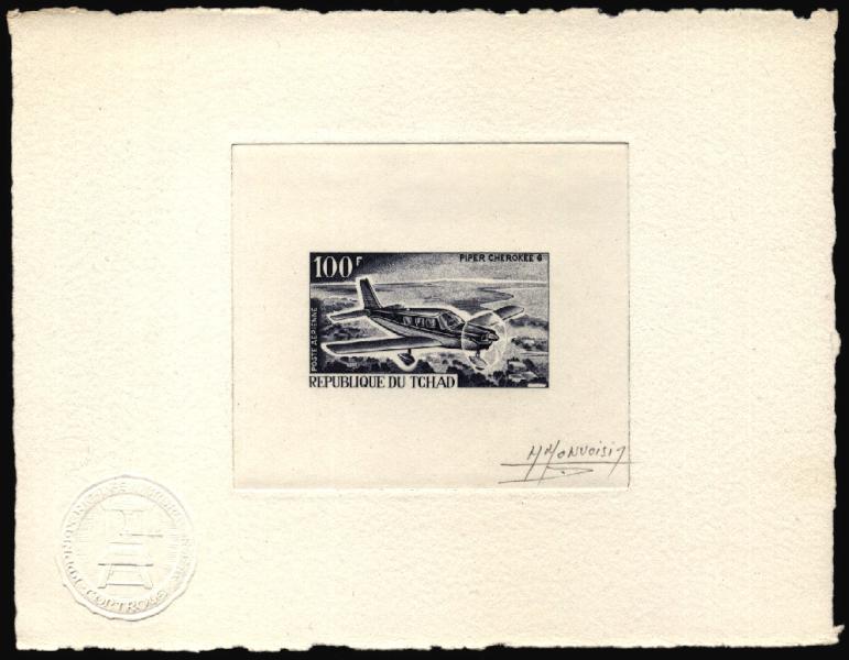 Chad_1967_Yvert_PA40-Scott_C36_dark-grey_ga
