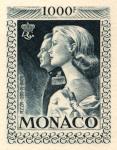 Monaco_1959_Yvert_PA72b-Scott_C55_unadopted_1000f_Grace_et_Rainier_III_maigre_blue-grey_c_AP_detail